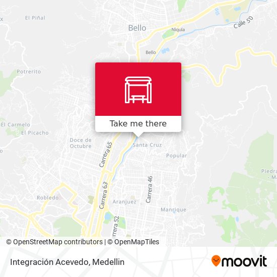 Integración Acevedo map