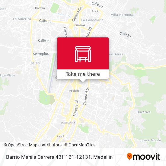 Barrio Manila Carrera 43f, 121-12131 map
