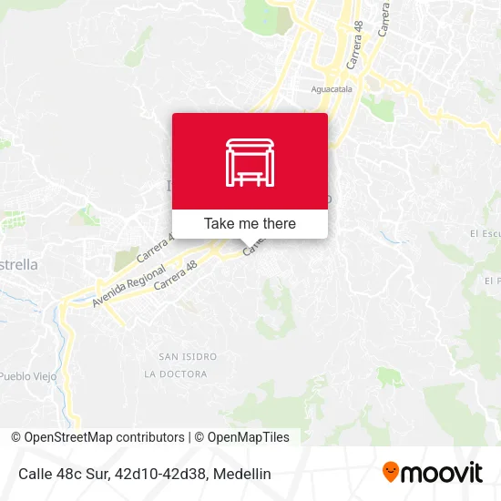Calle 48c Sur, 42d10-42d38 map