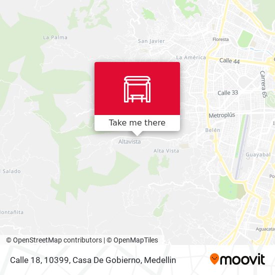 Calle 18, 10399, Casa De Gobierno map
