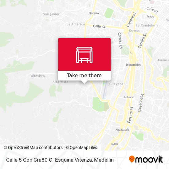 Calle 5 Con Cra80 C- Esquina Vitenza map
