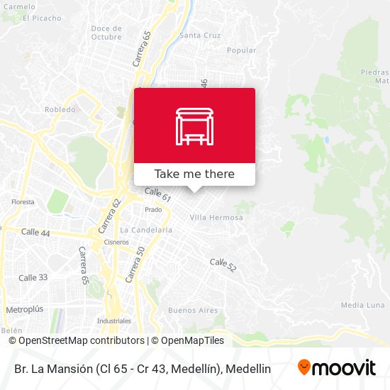 Br. La Mansión (Cl 65 - Cr 43, Medellín) map