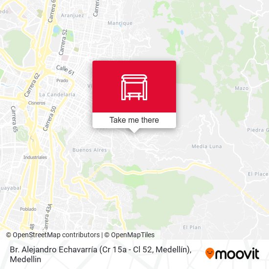 Br. Alejandro Echavarría (Cr 15a - Cl 52, Medellín) map