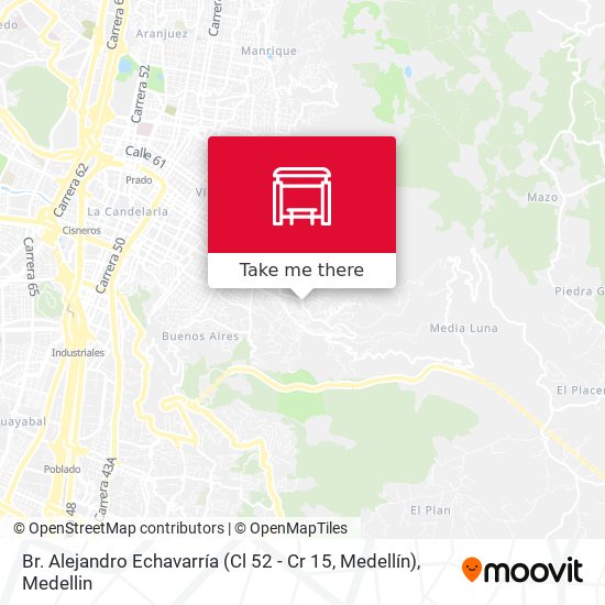 Br. Alejandro Echavarría (Cl 52 - Cr 15, Medellín) map