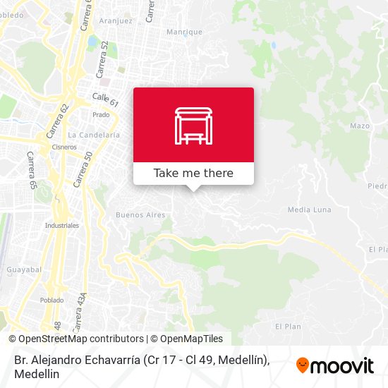 Br. Alejandro Echavarría (Cr 17 - Cl 49, Medellín) map