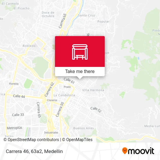 Carrera 46, 63a2 map