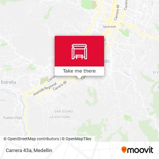Mapa de Carrera 43a