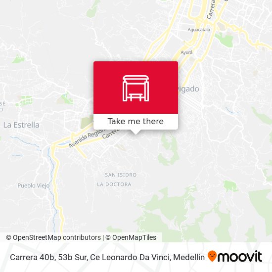 Carrera 40b, 53b Sur, Ce Leonardo Da Vinci map