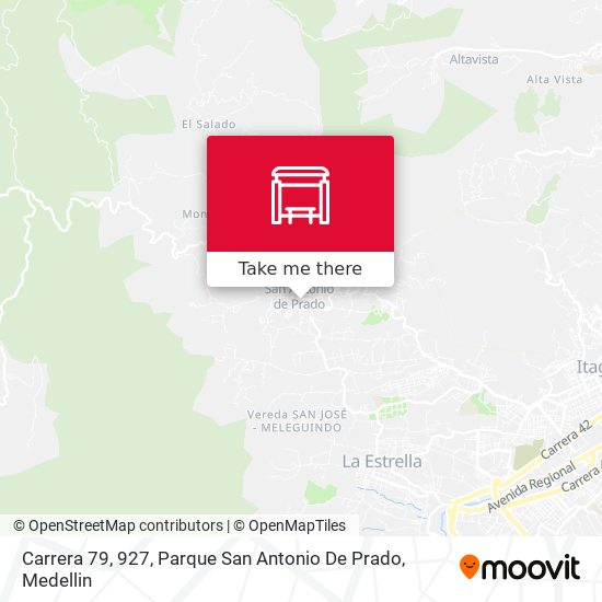 Carrera 79, 927, Parque San Antonio De Prado map
