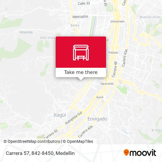 Carrera 57, 842-8450 map