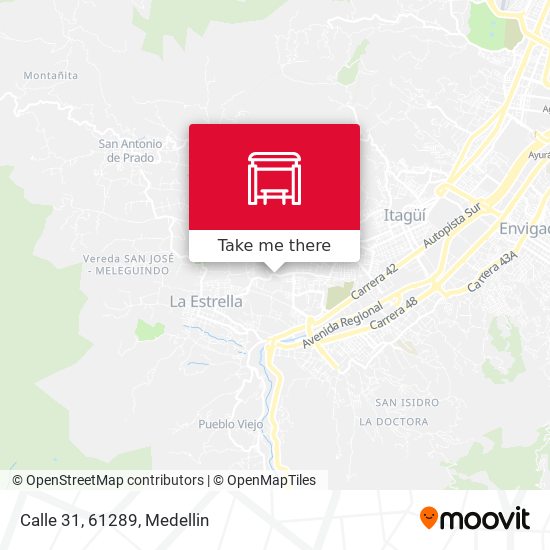 Mapa de Calle 31, 61289