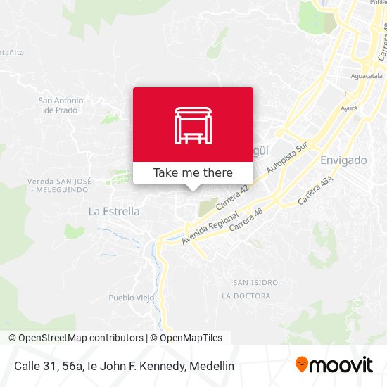 Mapa de Calle 31, 56a, Ie John F. Kennedy