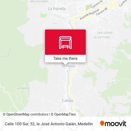 Calle 100 Sur, 52, Ie José Antonio Galán map