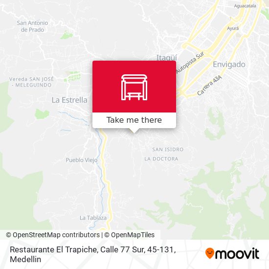Restaurante El Trapiche, Calle 77 Sur, 45-131 map