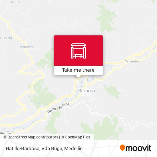 Hatillo-Barbosa, Vda Buga map