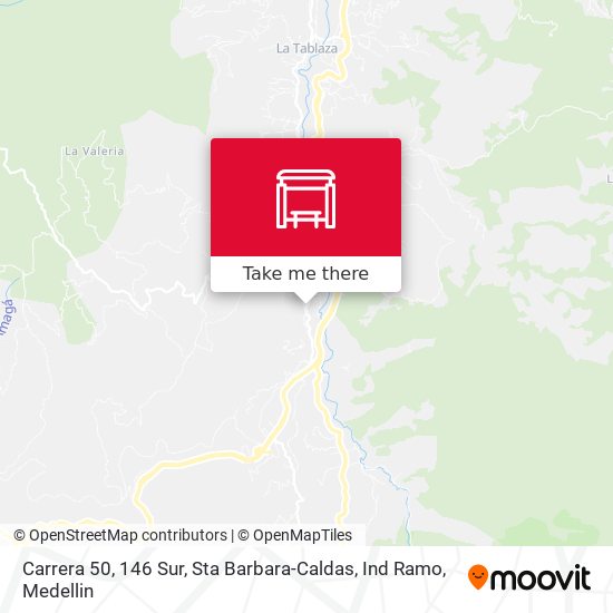 Carrera 50, 146 Sur, Sta Barbara-Caldas, Ind Ramo map