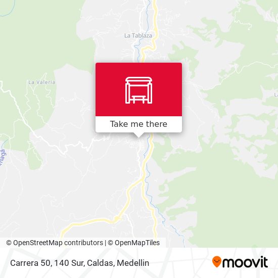 Carrera 50, 140 Sur, Caldas map