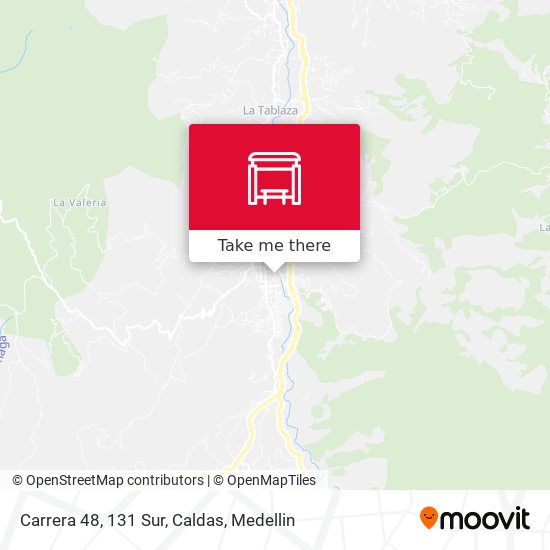 Carrera 48, 131 Sur, Caldas map
