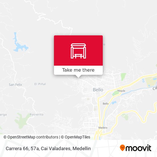 Mapa de Carrera 66, 57a, Cai Valadares