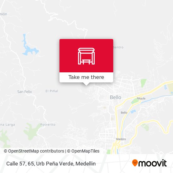 Calle 57, 65, Urb Peña Verde map