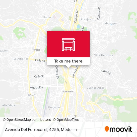Avenida Del Ferrocarril, 4255 map