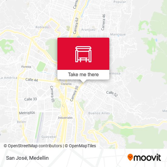 San José map