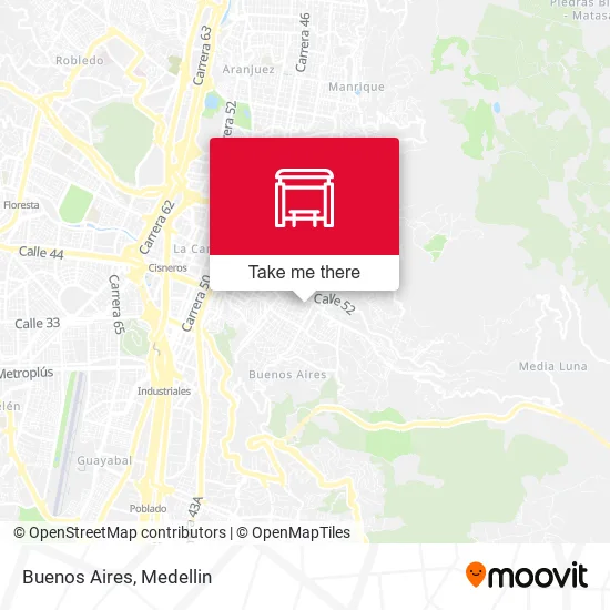 Buenos Aires map