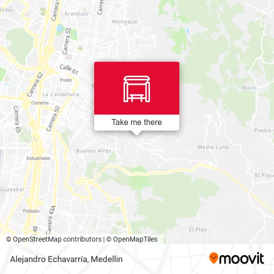 Mapa de Alejandro Echavarría