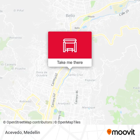 Acevedo map