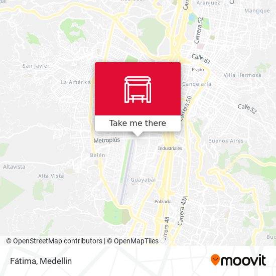 Fátima map