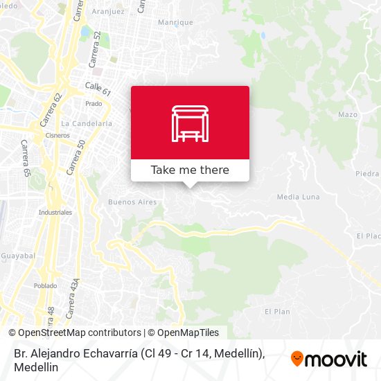 Br. Alejandro Echavarría (Cl 49 - Cr 14, Medellín) map