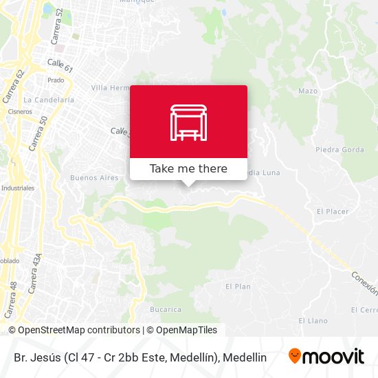 Br. Jesús (Cl 47 - Cr 2bb Este, Medellín) map