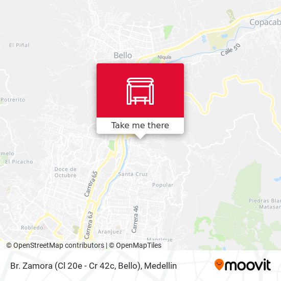 Br. Zamora (Cl 20e - Cr 42c, Bello) map
