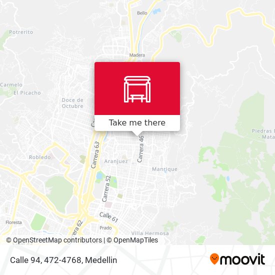 Mapa de Calle 94, 472-4768