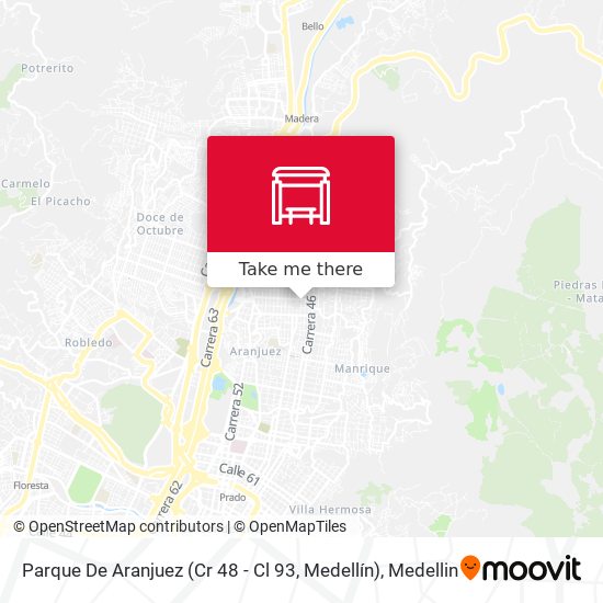 Parque De Aranjuez (Cr 48 - Cl 93, Medellín) map