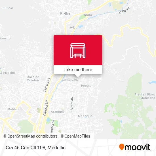 Cra 46 Con Cll 108 map