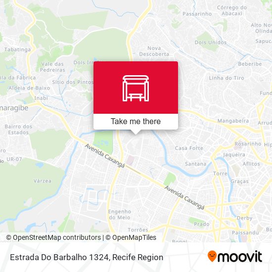 Estrada Do Barbalho 1324 map