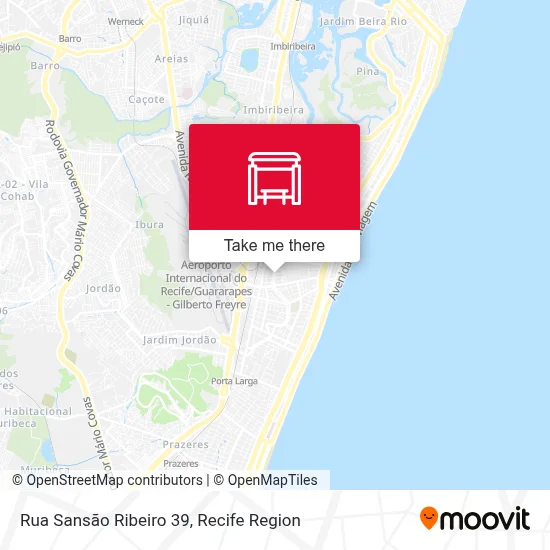 Rua Sansão Ribeiro 39 map