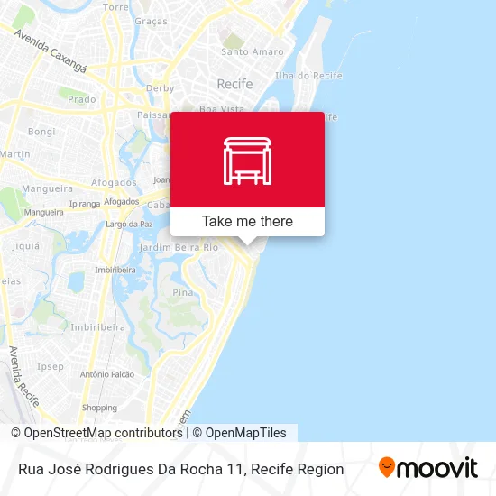 Rua José Rodrigues Da Rocha 11 map