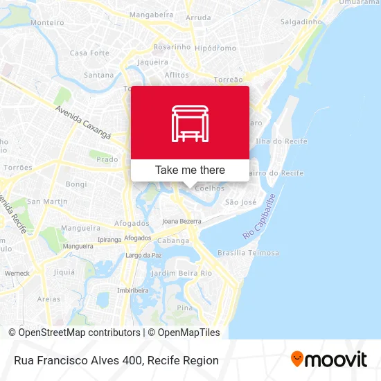 Rua Francisco Alves 400 map