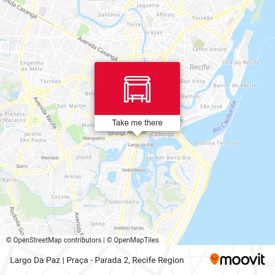 Largo Da Paz | Praça - Parada 2 map