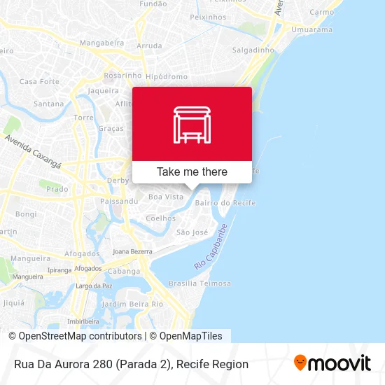 Rua Da Aurora 280 (Parada 2) map