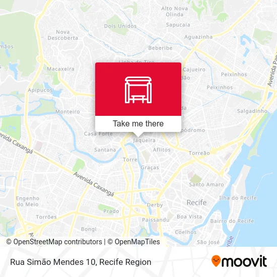 Rua Simão Mendes 10 map