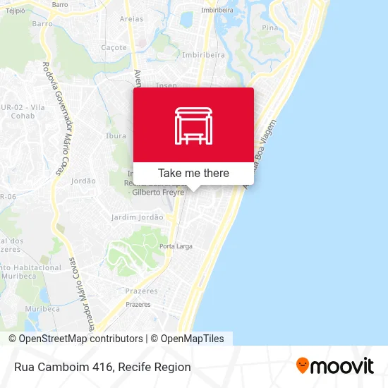 Rua Camboim 416 map