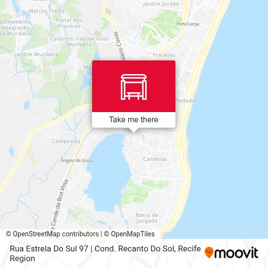 Rua Estrela Do Sul 97 | Cond. Recanto Do Sol map