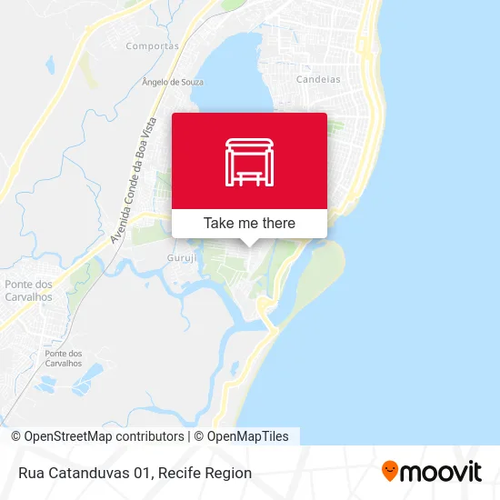 Rua Catanduvas 01 map