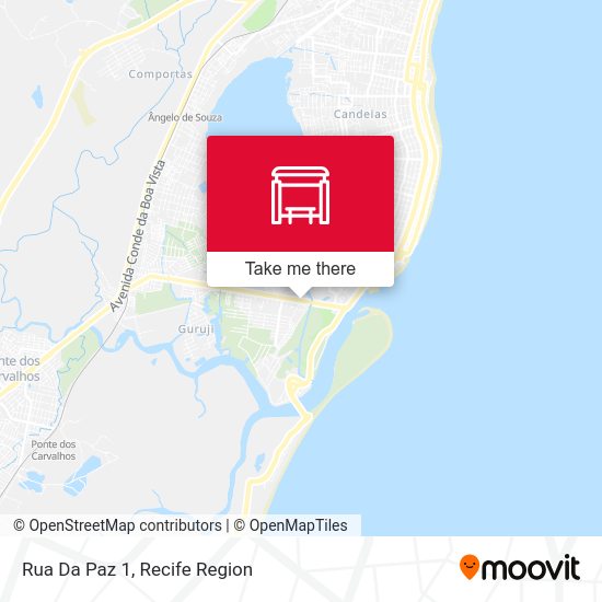 Rua Da Paz 1 map