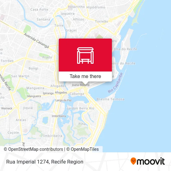 Rua Imperial 1274 map