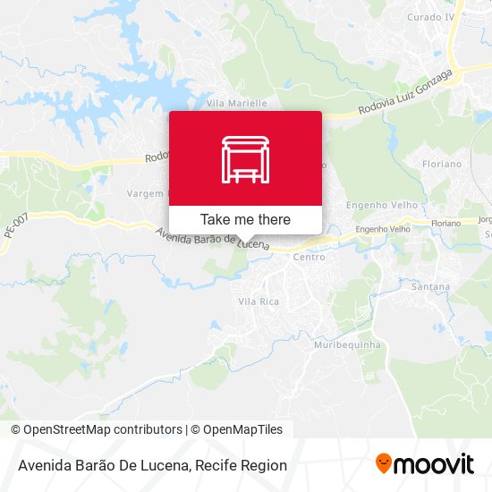 Avenida Barão De Lucena map