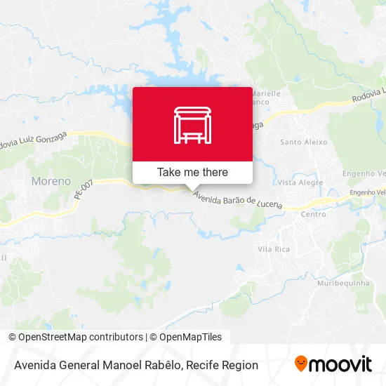 Avenida General Manoel Rabêlo map